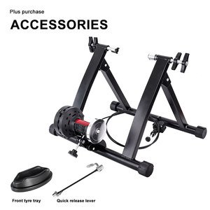 Vélo d'entraînement intelligent portable, vélo d'intérieur, vélo d'entraînement stationnaire avec des fonctionnalités de haute technologie, accessoires de vélo - Product Image 5