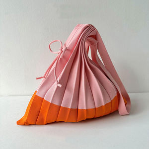 Bolso de mano tejido de nuevo diseño al por mayor, bolso de hombro plegable para <span class=keywords><strong>mujer</strong></span>, bolso de compras de ganchillo tejido diario - Product Image 3