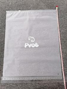 Sacs à fermeture éclair en PVC givré XTY Modèle 002 avec logo, pour vêtements, maillots de bain, chemises, emballage et post-emballage – Ventes Flash EXW - Product Image 4