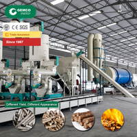 Usine de fabrication de granulés de biomasse authentiques : sciure de bois, balles de riz et bois dur pour poêles et chaudières à granulés