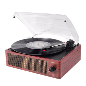 Fábrica al por mayor Popular tocadiscos altavoz electrónico clásico <span class=keywords><strong>de</strong></span> madera <span class=keywords><strong>Lp</strong></span> <span class=keywords><strong>reproductor</strong></span> <span class=keywords><strong>de</strong></span> <span class=keywords><strong>discos</strong></span> <span class=keywords><strong>de</strong></span> vinilo - Product Image 1