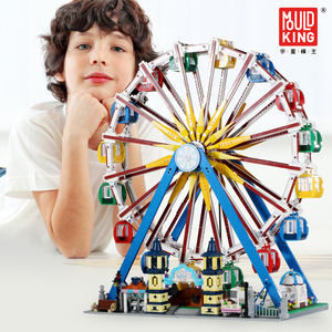 Mould King 11006 Kingland Noria de Bloques de Construcción, Juguetes de Construcción, Regalos de Cumpleaños Unisex, Bloques de ABS con Imagen, Set de Juguetes de Construcción - Product Image 4