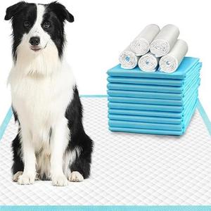 Almohadillas biodegradables personalizadas OEM ODM para cachorros y mascotas, almohadillas para orinar para perros de carbón rosa a prueba de fugas con materiales de savia de papel de Bambú - Product Image 3