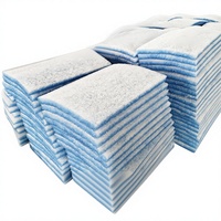 Rouleau de média filtrant bleu et blanc G3/G4 pour unité d'air frais HVAC et dépoussiéreur industriel