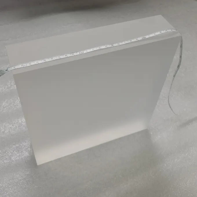 Fabbrica di vetro ottico in bianco in vetro Ottico BK7 UV Silice Fusa JGS1Sapphire Semilavorati Ottico di Vetro In Bianco