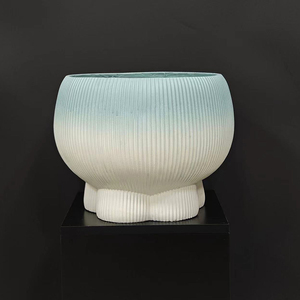 Macetas de fibra de arcilla para sala de estar de alta calidad, <span class=keywords><strong>maceta</strong></span> para flores, cactus, bonsái, contenedor suculento, <span class=keywords><strong>maceta</strong></span> para decoración del hogar - Product Image 4