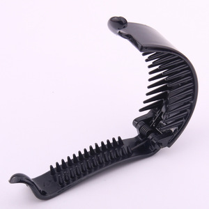 BELLE WORLD Nuovo Modello Fermaglio per <span class=keywords><strong>Capelli</strong></span> a Banana in ABS, Fermaglio per Coda di Cavallo, Pinza per <span class=keywords><strong>Capelli</strong></span> - Design Casual per Viaggi e Commemorazioni - Product Image 3