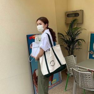 Custom Printed logo <b>Canvas</b> Tote <b>Bag</b> <b>Large</b> Capacity Shopping <b>Bag</b> Tote <b>Bag</b> for Women - Product Image 5