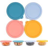 Couvre-bols en silicone de qualité alimentaire pour bol en verre Anchor Hoking 1CUP/XHCL0013, couleur et logo personnalisés, respectueux de l'environnement