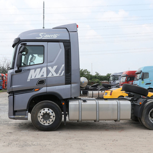 Sinotruk HOWO Max 6X4 Diesel <b>10</b>-Wheel Tractor Truck with Cargo Box Trailer & Concrete Mixer Heavy Duty Truck - Product Image 4
