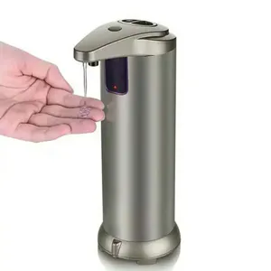 Hot bán thép không gỉ Tự động touchless Battery Powered xà phòng lỏng Dispenser được trang bị cảm biến chuyển động hồng ngoại