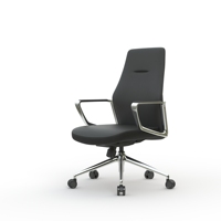 Chaise de bureau moderne et confortable pour le travail assis, chaise de classe, chaise de conférence, chaise de bureau inclinable et relevable, chaise de bureau en aluminium