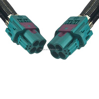 Maßgefertigter Kabelhersteller Dual-HSD-Anschluss HSD-LVDS-Videokabel 2-in-1 Auto-Zentraldisplay Verkabelungsset