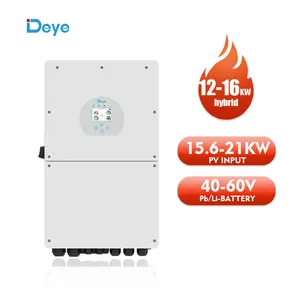 Deye 14kw 하이브리드 인버터 태양광 인버터 전력 충전기 시스템 3 상 인버터 (WiFi 포함)