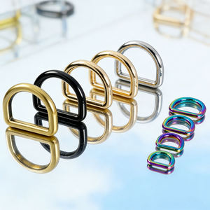 Hebilla de Anillo en D de Aleación de Zinc Duradera para Bolsos Tote y Bandolera, Herrajes para Correas de Bolsos Fundidos a Presión Personalizados - Product Image 3