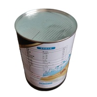 L'usine chinoise produit une boîte de conserve de lait de chèvre en métal avec un stockage en fer blanc vide à couvercle facile à ouvrir