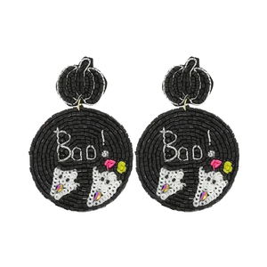 Meilleure Qualité Noël Géométrique À La Mode Perlé Boucles D'oreilles Plaqué Or Unisexe Nouvelle Arrivée Du Fabricant Indien Cosplay - Product Image 1