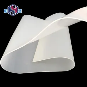 Feuille de caoutchouc de silicone flexible de qualité alimentaire hautement élastique et résistante aux déchirures