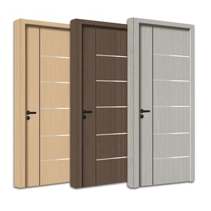 Puertas Interiores al por Mayor de WPC/PVC/<span class=keywords><strong>MDF</strong></span>/Madera Maciza con Acabado de Superficie y Característica Antirrobo para Hoteles, Casas, Dormitorios, Baños y Salas de Estar - Product Image 5