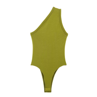 PB&ZA Femme 2026 Nouvelle Collection Été Chic et Tendance Combinaisons Asymétriques Vintage Décontractées Sans Manches Bodys et Playsuits Femme