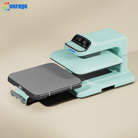 Nouvelle presse à chaleur automatique à pression réglable 38*38cm, machines de sublimation pour t-shirts