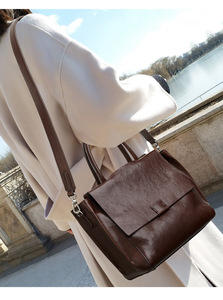 Bolsos de Mano de Cuero Genuino para Mujer, Bolsos de Hombro de Gran Capacidad, Diseño de Moda, Personalizados, Venta al Por Mayor de Fábrica - Product Image 5