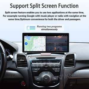 Lecteur multimédia à écran tactile de 12,3 pouces, navigation GPS, CarPlay sans fil, autoradio Android pour Honda Acura RDX 2013-2018 - Product Image 5