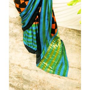 Saree en soie Gaji douce à la demande avec riche Pallu Fournisseur d'usine en gros de mode féminine - Product Image 5