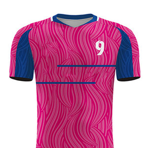 Layanan OEM Warna & Ukuran Kustom Seragam Sepak Bola Terlaris Model Terbaru Seragam Sepak Bola Bernapas Cepat Kering Nyaman - Product Image 4