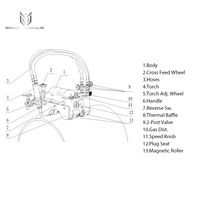Machine de découpe circulaire industrielle professionnelle CG2-11 motorisée à servomoteur de haute précision pour tubes et tuyaux en acier métallique