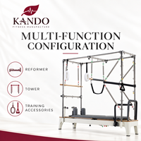 Machine de Pilates 3 en 1 pour l'entraînement en studio, équipement multifonctionnel, marque privée OEM et projets de studio personnalisés