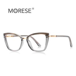 แว<span class=keywords><strong>่น</strong></span>ตาแฟ<span class=keywords><strong>ชั</strong></span><span class=keywords><strong>่น</strong></span> P2223ของผู้หญิง Morese กรอบผีเสื้อป้องกันแสงสีฟ้าและวัสดุโฟโตโครมิก TR90ลายสัตว์ - Product Image 3