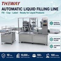 Machine de remplissage de lait entièrement automatique, ligne de production d'emballage aseptique en carton pour usine laitière, yaourtière et boissons