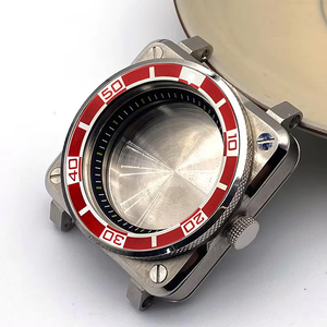 Accessoires pour montres Boîtier <span class=keywords><strong>vintage</strong></span> 42MM verre pour NH35 NH36 7S26 4R35 6R Japon Mouvement automatique Montre pour Retro Sub <span class=keywords><strong>Lunette</strong></span> en aluminium - Product Image 6