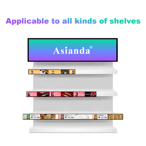 Kệ cạnh siêu mỏng màn hình quảng cáo <span class=keywords><strong>LCD</strong></span> hiển thị sân bay kỹ thuật số biển kỹ thuật số <span class=keywords><strong>LCD</strong></span> thanh Màn hình - Product Image 2