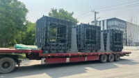 Caisson de drainage rectangulaire en acier préfabriqué usiné CNC de grande capacité pour projets de rénovation de drainage routier, durable et étanche
