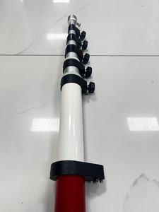 เสาปริซึมสำรวจโลหะขนาด 2.15 ม. ถึง 5.1 ม. อุปกรณ์เสริม GNSS RTK ความแม่นยำ 1 มม. สำหรับกล้องวัดมุมแบบ Total Station - Product Image 6