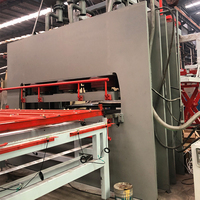 Presse hydraulique automatique à cycle court haute vitesse pour le laminage de panneaux bois/MDF/PVC/PET/mélamine avec PLC