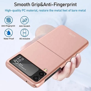 Funda Ultrafina Mate Rígida Delgada Antigolpes Ligera para Teléfono con Inyección de Combustible para <span class=keywords><strong>Samsung</strong></span> Z <span class=keywords><strong>Flip</strong></span> <span class=keywords><strong>3</strong></span> 4 5 6 7 5G - Product Image 4