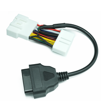 Cable OBDII de 26 pines para coche Tesla, conector macho y hembra, interfaz de reemplazo, OBD2, gran oferta