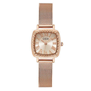 Montres pour femmes vintage et polyvalentes, montres à quartz haut de gamme et de niche, vente en gros de montres pour femmes étanches et de style vintage - Product Image 6