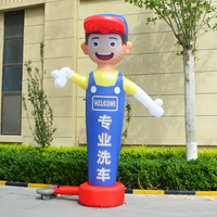 Mascotte gonflable personnalisable en tissu Oxford, résistante à l'eau et durable, pour événements, fêtes et publicité