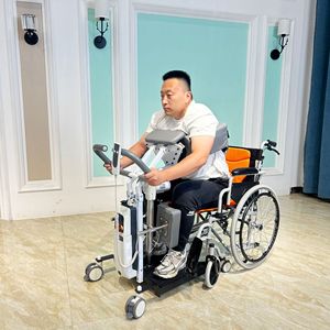 Machine de transfert de patient électrique 45 kg, télécommande, IP54, fonctionnement au sol, couleur grise, pour personnes âgées alitées et hémiplégiques - Product Image 1