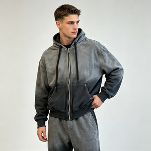 Men's sets Hooded Sweatshirt Set Printed French Terry Street Style Autumn Wear Black with <b>White</b> Pattern hoodie <b>joggers</b> wide leg - Product Image 4