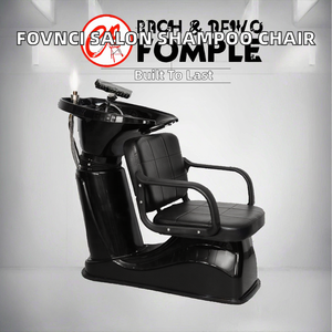 Fauteuil de lavage de cheveux en cuir synthétique Fovnci pour salon de coiffure et salle de bain - Unité de lavage - Product Image 2