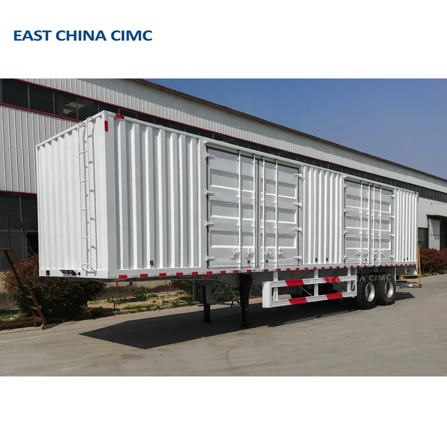 60t Công suất Tri trục kèm theo van bán Trailer cho vận chuyển hàng hóa cimc