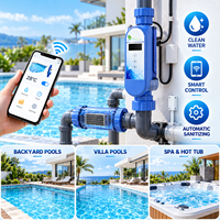 Chlorinateur au sel intelligent OEM avec contrôle WiFi via application, générateur automatique de chlore pour piscine, spa et bain à remous