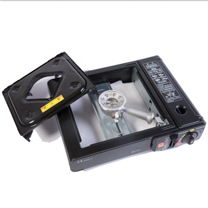 Réchaud à <span class=keywords><strong>gaz</strong></span> portable haute puissance coupe-vent, compact, pour le camping, la randonnée, le pique-nique, la cuisine en plein air - Product Image 6