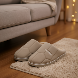 Agemo – pantoufles chaudes avec semelle extérieure en Tpr, doublure en polaire, douces, respirantes, antidérapantes, pour la maison, pour femmes et hommes, légères, confortables, chaussures d'intérieur - Product Image 2