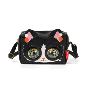 Toys Electronic Pet Kids shoulder Bags Crossbody Bag Cat Electronic Toys Handbag Electronic Toys For Kids